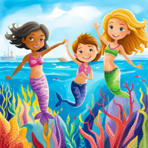 Free bedtime stories about mermaids - Marina's Magical Quest: A Tale of Friendship and Undersea Treasures